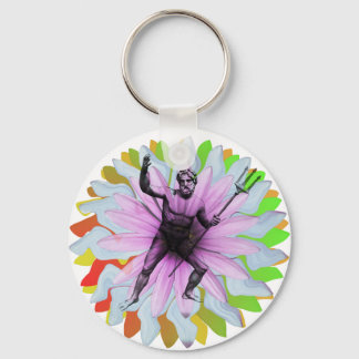 Poseidon der Gott des Meeres Schlüsselanhänger