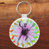 Poseidon der Gott des Meeres Schlüsselanhänger (Vorderseite)