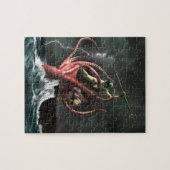 Poseidon gegen den Kraken Puzzle (Horizontal)
