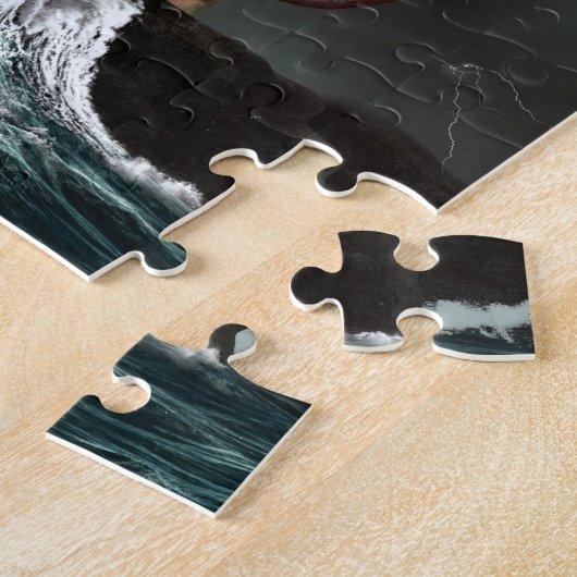 Poseidon gegen den Kraken Puzzle (Seite)
