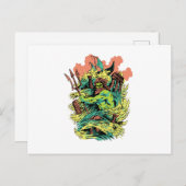 Poseidon God Mythology Greece Postkarte (Vorne/Hinten)