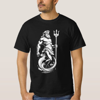 Poseidon Gott des Meeres T-Shirt