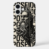 Poseidon | Grieche-Telefonabdeckung Case-Mate iPhone Hülle (Rückseite)