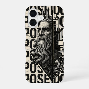 Poseidon Griechischer Gott iPhone-Hülle iPhone 16 Hülle