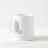 Poseidon - griechischer Gott Kaffeetasse (Vorderseite Links)