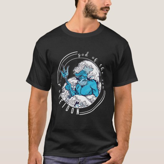 Poseidon Griechischer GottHero Ausbildung Gott des T-Shirt (Vorderseite)