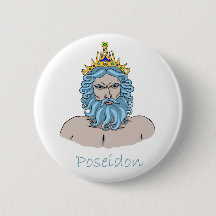 Poseidon - Griechisches Abzeichen