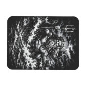 Poseidon — Herr der Tiefe von BurnsInHell Magnet (Horizontal)