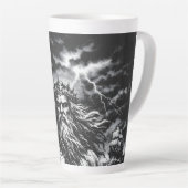 Poseidon — Herr der Tiefe von BurnsInHell Milchtasse (Rechte Ecke)