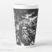Poseidon — Herr der Tiefe von BurnsInHell Milchtasse (Vorderseite)