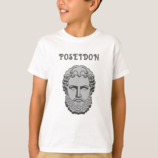 Poseidon, Meeresgott, T - Shirt (Vorderseite)