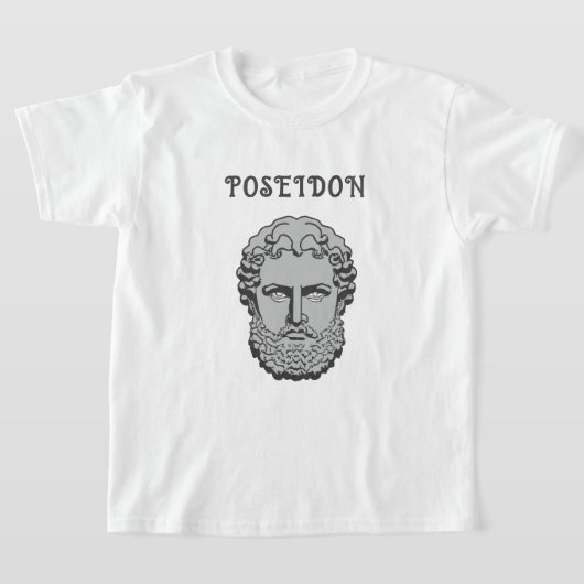 Poseidon, Meeresgott, T - Shirt (Ablage )