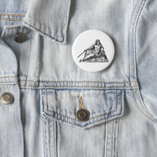 Poseidon Neptune griechisch, Percy Jackson, athena Button (Beispiel)