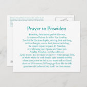 Poseidon Postkarte (Vorne/Hinten)