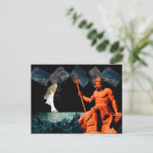 Poseidon Postkarte (Stehend Vorderseite)