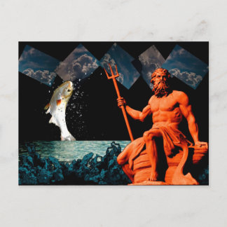 Poseidon Postkarte