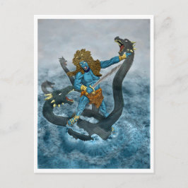 Poseidon Postkarte