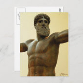 Poseidon Postkarte (Vorne/Hinten)