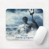 Poseidon Protector of Seafarers Mousepad (Mit Mouse)