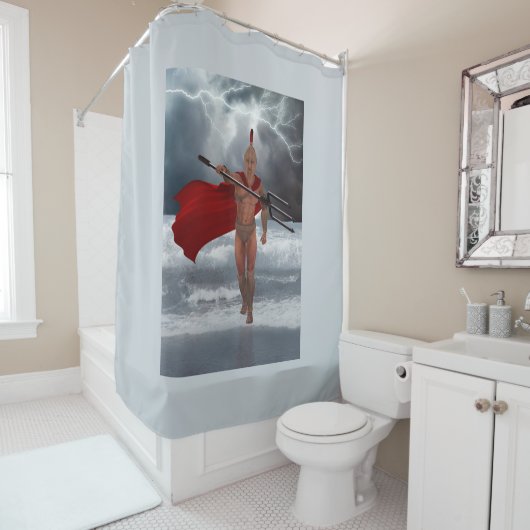 Poseidon Sea Duschvorhang (Beispiel)