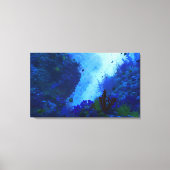 Poseidon-Spielplatz Leinwanddruck (Vorderseite)