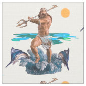 Poseidon Stoff (Nahaufnahme)