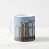 Poseidon-Tempel am Kap Sounian Kaffeetasse (Vorderseite Links)