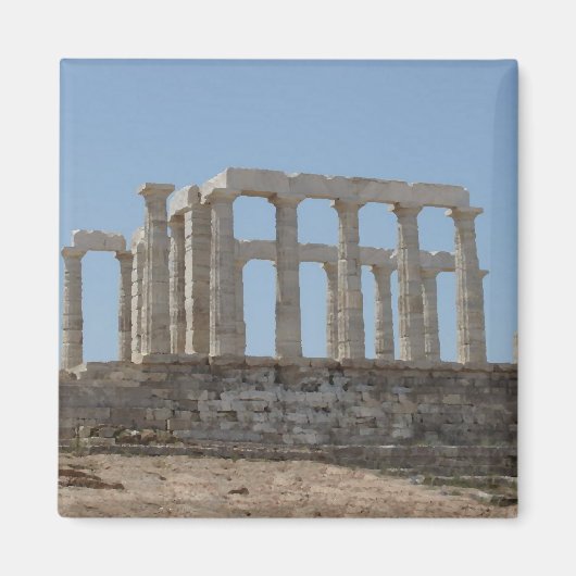 Poseidon-Tempel am Kap Sounian Magnet (Vorne)