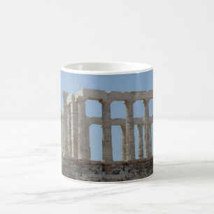 Poseidon-Tempel am Kap Sounion Kaffeetasse