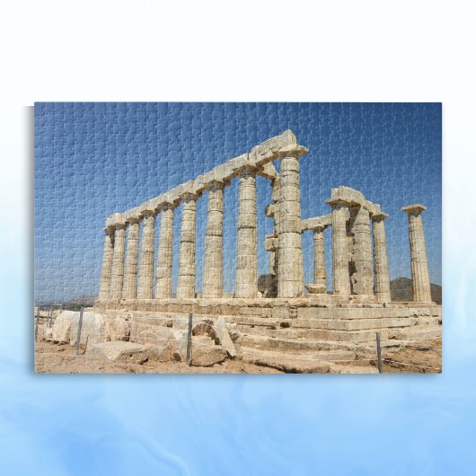 Poseidon-Tempel, Athen-Griechenland Puzzle