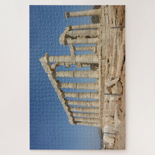Poseidon-Tempel, Athen-Griechenland Puzzle (Vertikal)