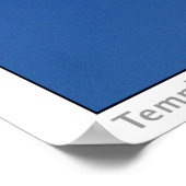 Poseidon-Tempel Poster (Ecke)