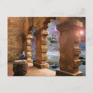 Poseidon-Tempel Postkarte