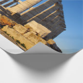 Poseidon-Tempel - Sounio Geschenkpapier (Ecke)