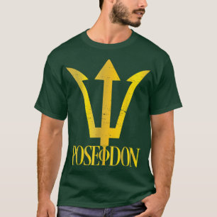 Poseidon Trident Ancident Griechenland Power Symbo T-Shirt