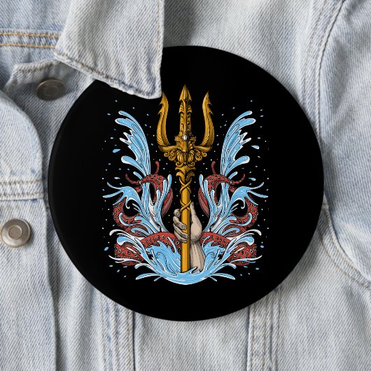 Poseidon Trident Button (Beispiel)