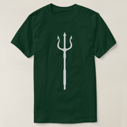 Poseidon Trident Neptune Greek God Costume Design T-Shirt (Design vorne)