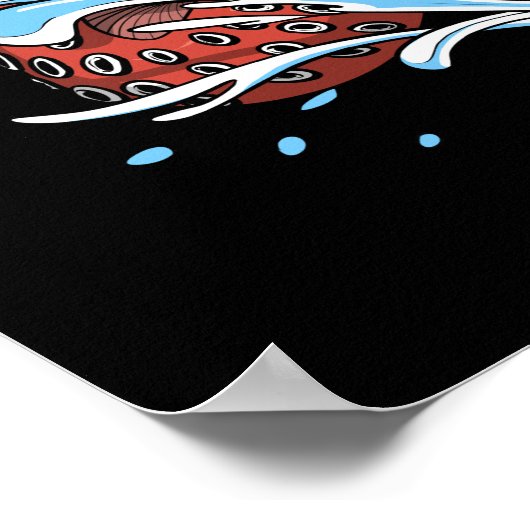 Poseidon Trident Poster (Ecke)