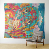 Poseidon Wandteppich (Beispiel (Horizontal))