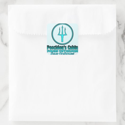 Poseidon's Cabin Sticker (Tasche)