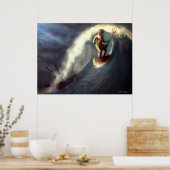 Poseidon's Chariot Poster (Küche)
