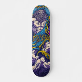Poseidons Fahrt Skateboard (Vorne)