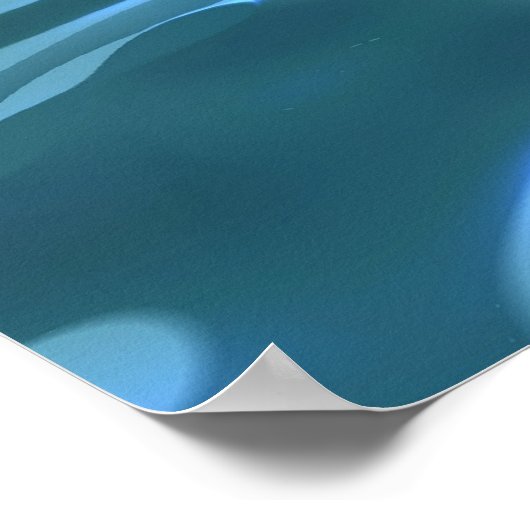 Poseidon's Lair Poster (Ecke)