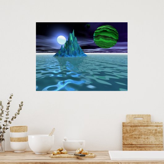 Poseidon's Lair Poster (Küche)