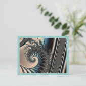 Poseidon's Throne Postkarte (Stehend Vorderseite)