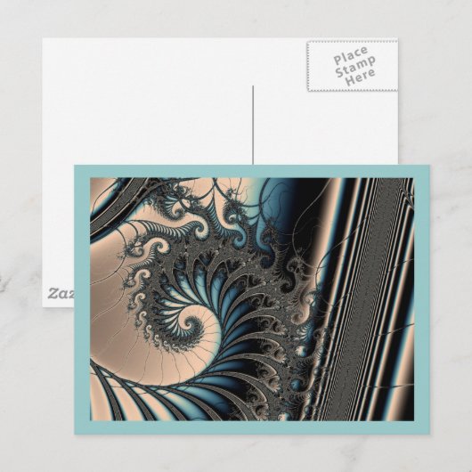 Poseidon's Throne Postkarte (Vorne/Hinten)