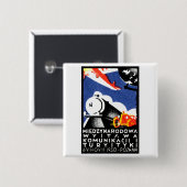 Posen-Ausstellungs-Plakat 1930 Button (Vorne & Hinten)