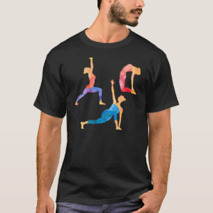 Posen Bestes Yoga-Rückendruck T-Shirt