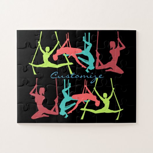 Posen für die Fitness Puzzle (Horizontal)