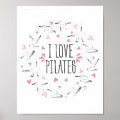 Posen in Form eines Kreises Poster (Vorne)